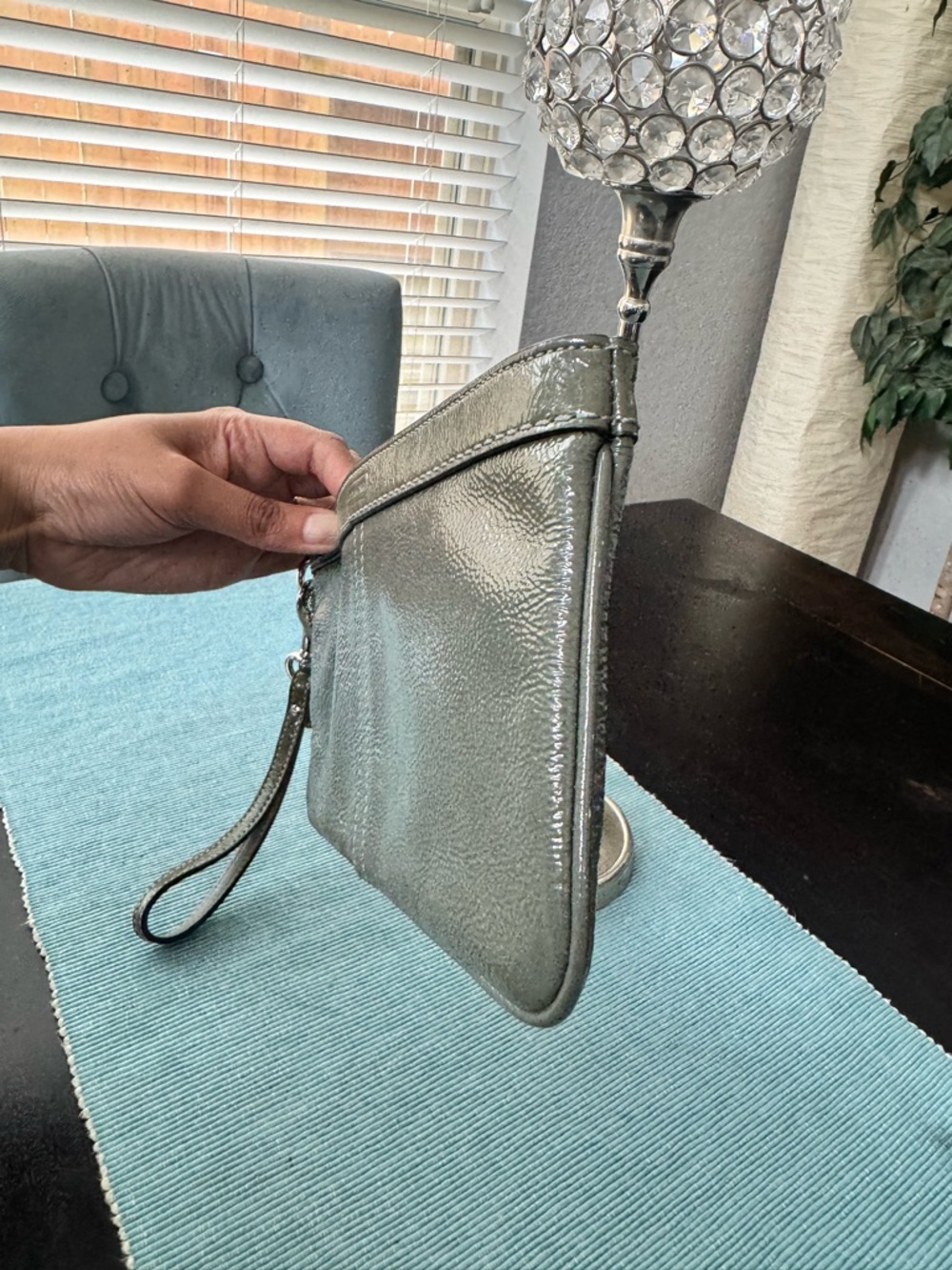 Coach Leather Wristlet - Picture 5 of 8